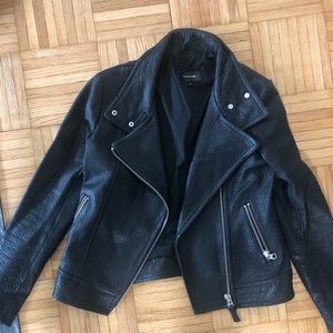 Mackage Genuine Pebbled Leather Jacket